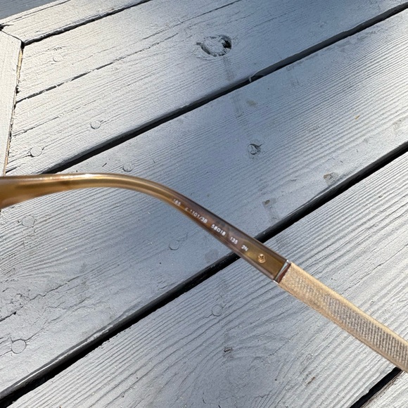 CHANEL Brown and Gold Sunglasses main image 10